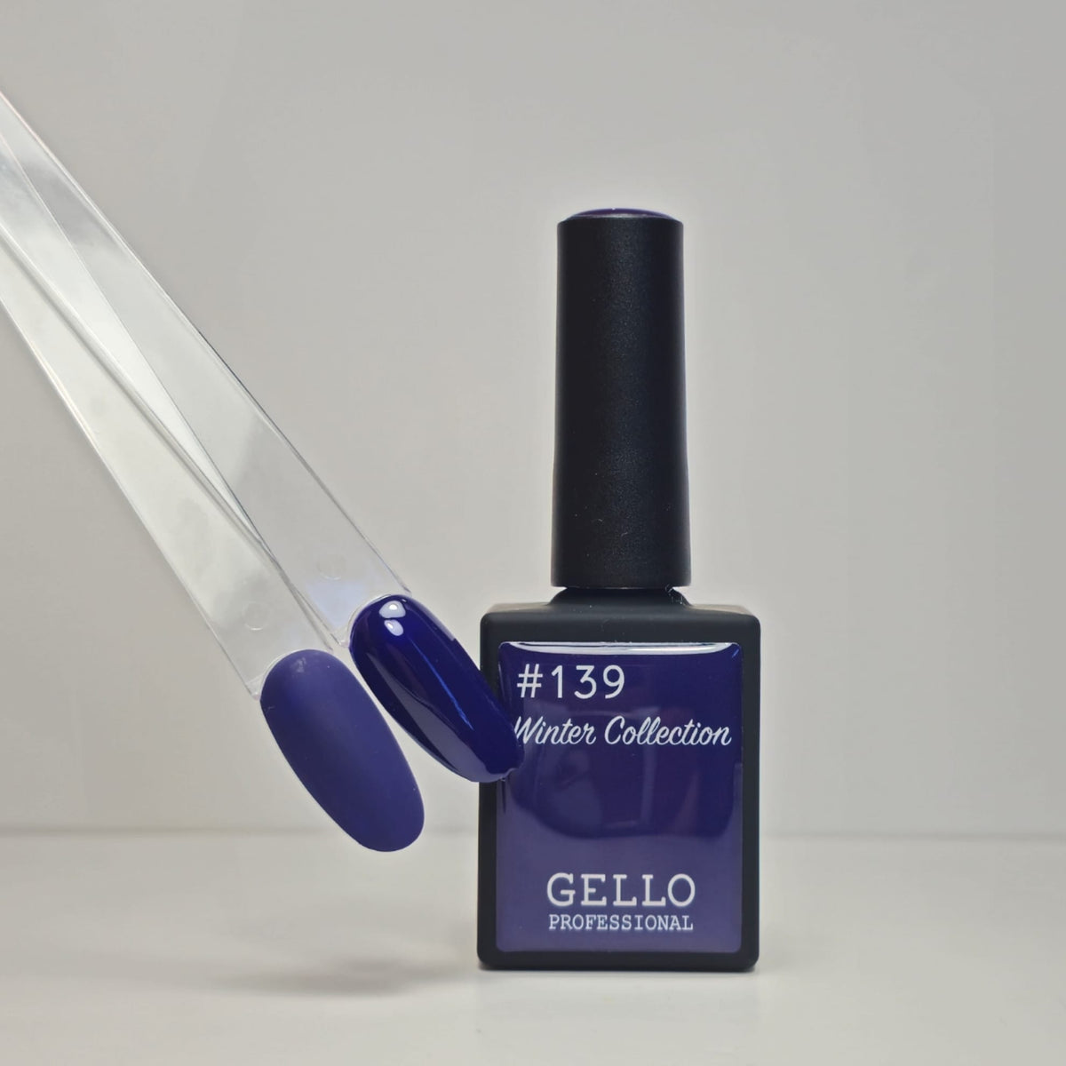 139 לק ג'ל ג'לו כחול כהה אינדיגו GELLO