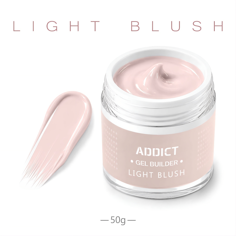 ג׳ל בנייה ADDICT Light Blush 50 מ״ל