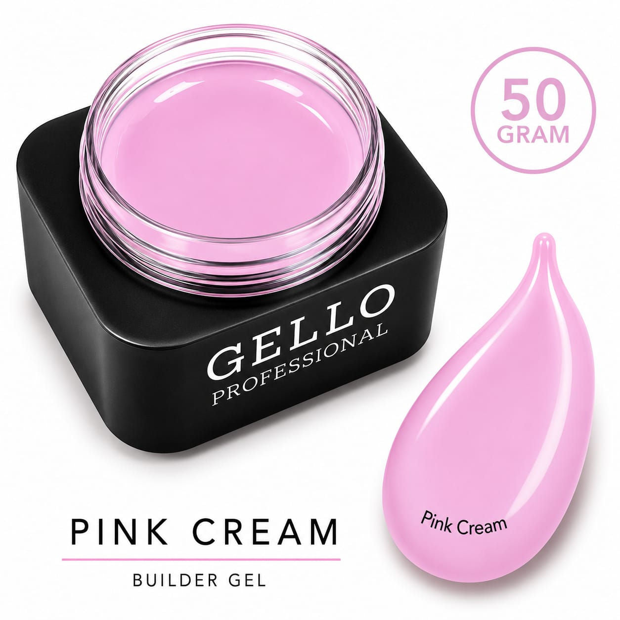 ג'ל בנייה PINK CREAM - 50 גרם