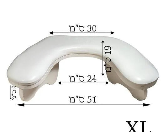 ג'לו כרית אורטופדית XL - לבן, יופילי