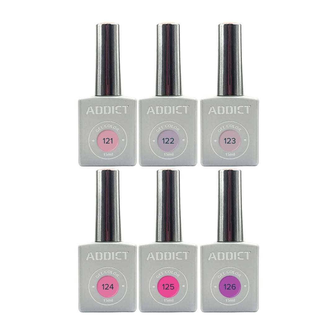 Коллекция цветов Addict 121-126 15 мл - Addict
