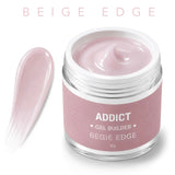 ג׳ל בנייה ADDICT BEIGE EDGE 50 מ״ל