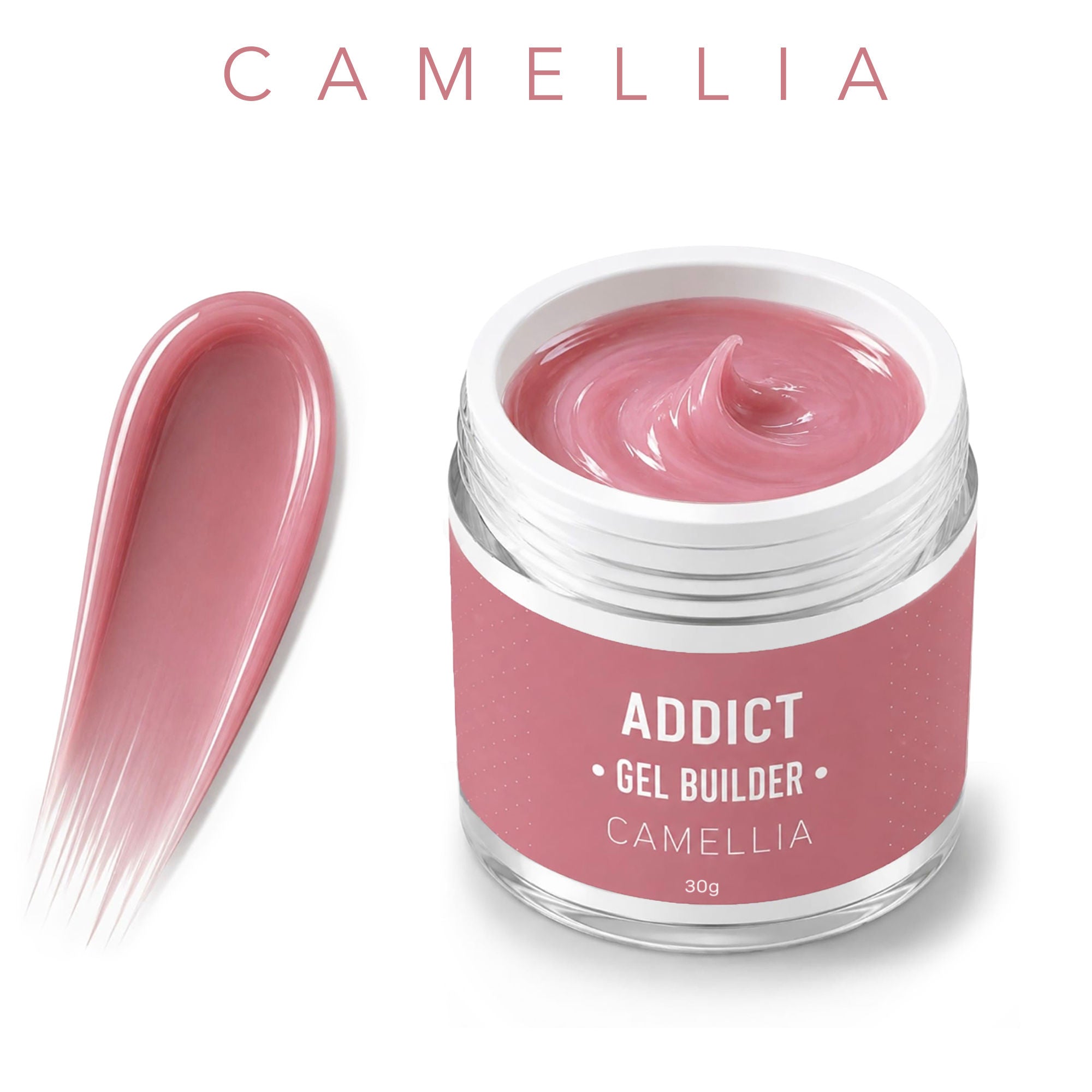 ג׳ל בנייה ADDICT CAMELLIA 30 מ״ל