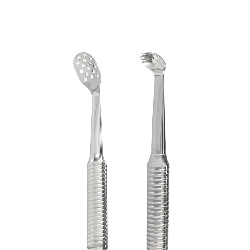 staleks Cosmetology double-ended spoon EXPERT 20 TYPE 1 (Uno and oval with 15 holes), יופילי