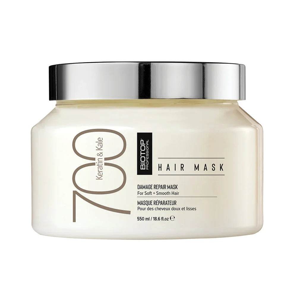 ביוטופ 700 Keratin & Kale Hair Mask - מסיכה לשיער 550 מ״ל
