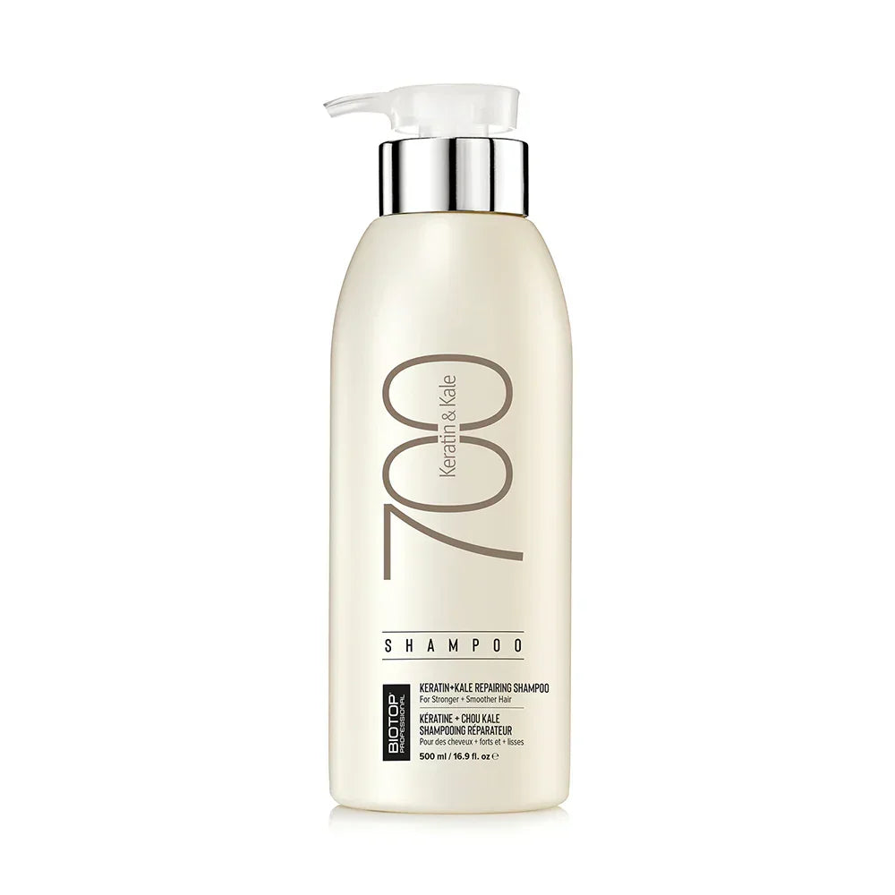 ביוטופ 700 Keratin & Kale שמפו 500 מ״ל