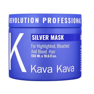 מסכה לשיער בלונדיני 550 מ״ל | Kava Kava – תמונת אריזת המוצר
