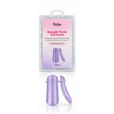 Buba – תבניות הפוכות רב פעמיות לציפורניים Round – 120 יחידות