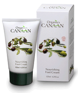 קרם רגליים אורגני מזין 125 מ"ל - Canaan, יופילי