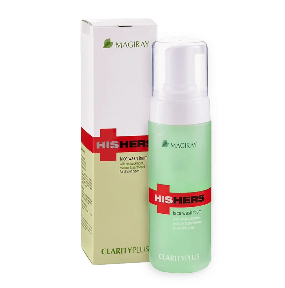 קצף ניקוי יומי Clarity Plus 150 מ״ל | Magiray – תמונת אריזת המוצר