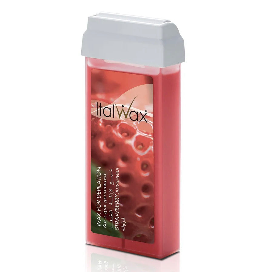 שעוות רול-און קלאסית תות להסרת שיער של ItalWax – מחסנית המוצר