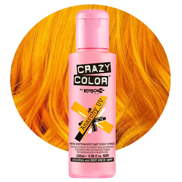 צבע זמני לשיער קרייזי קולורCrazy Color 100 מ"ל, יופילי