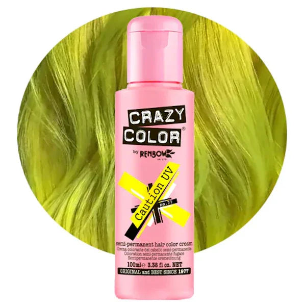 צבע זמני לשיער קרייזי קולורCrazy Color 100 מ"ל, יופילי