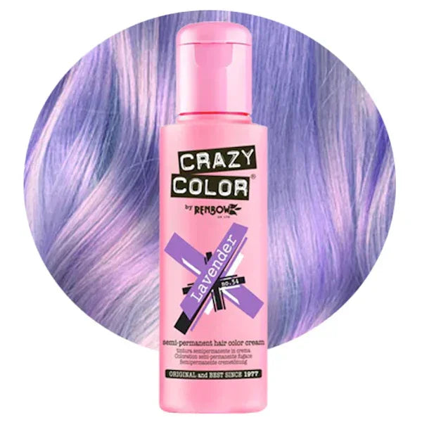 צבע זמני לשיער קרייזי קולורCrazy Color 100 מ"ל, יופילי