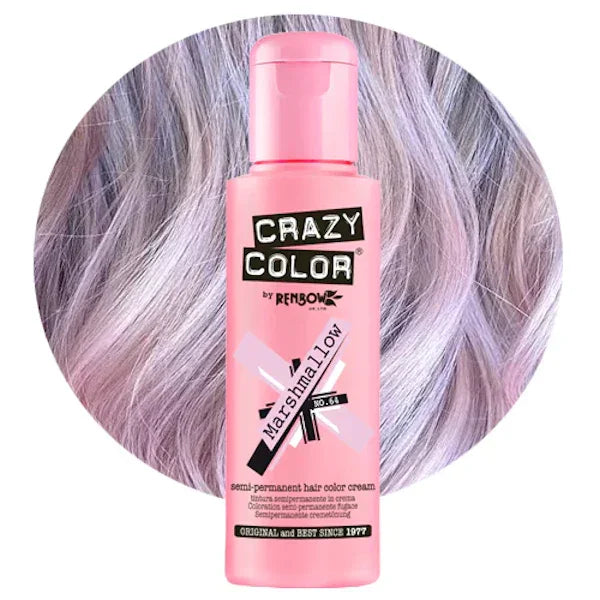 צבע זמני לשיער קרייזי קולורCrazy Color 100 מ"ל, יופילי