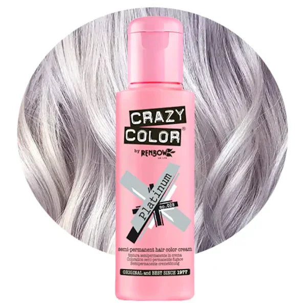 צבע זמני לשיער קרייזי קולורCrazy Color 100 מ"ל, יופילי