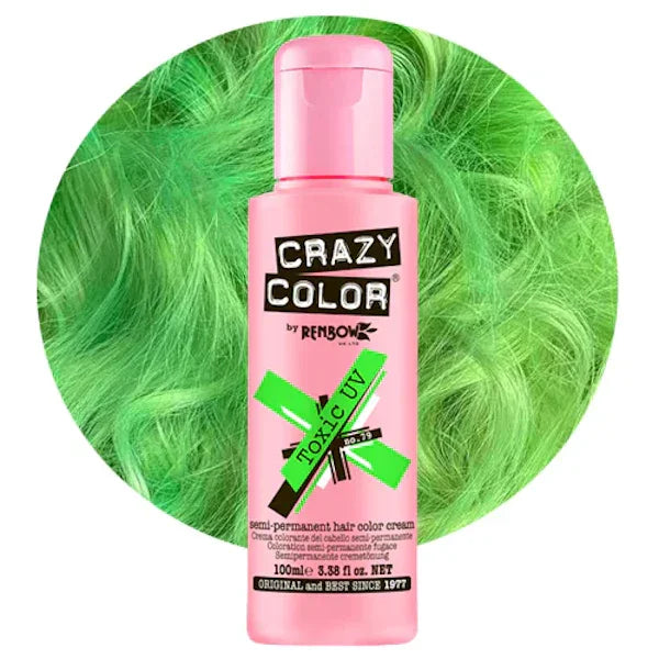 צבע זמני לשיער קרייזי קולורCrazy Color 100 מ"ל, יופילי