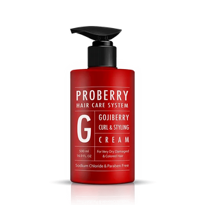 קרם לחות לתלתלים 500 מ״ל | Proberry – תמונת אריזת המוצר