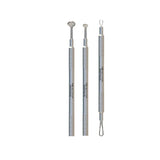 Staleks Cosmetology toolset “Clean Skin” BEAUTY & CARE 30 (Uno spoon, round tool with 19 holes and double-ended loop), יופילי