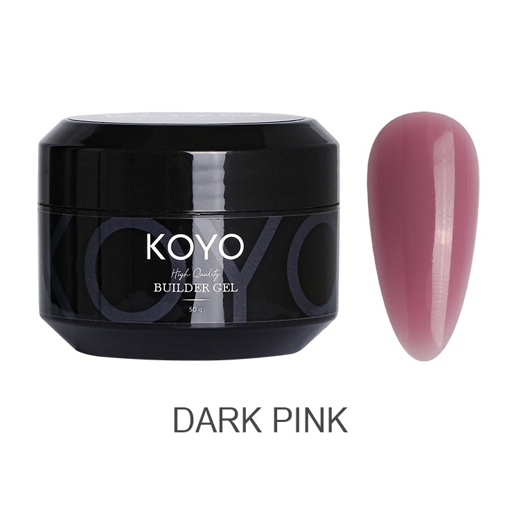 קויו - KOYO ג’ל בנייה 50 מ"ל - Dark Pink