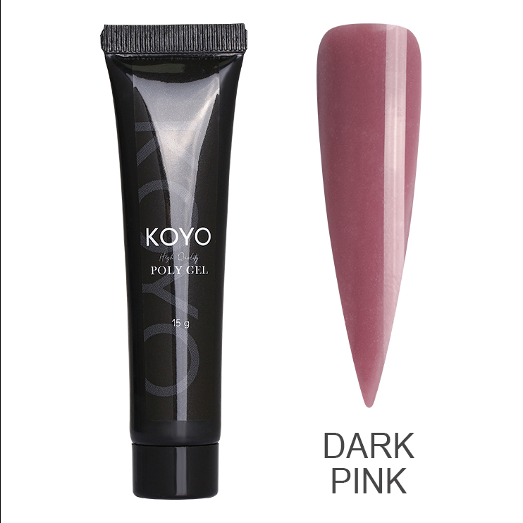 קויו - KOYO פוליג'ל 15 מ"ל Dark Pink