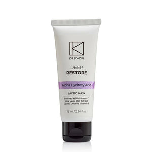מסכת Alpha Lactic עם 8% חומצה לקטית Deep Restore ‏75 מ״ל | Dr Kadir – תמונה נוספת של המוצר 2
