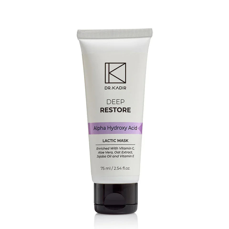 מסכת Alpha Lactic עם 8% חומצה לקטית Deep Restore ‏75 מ״ל | Dr Kadir – תמונה נוספת של המוצר 2
