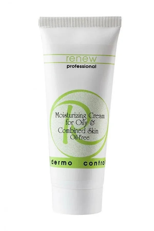 קרם לחות Dermo Control לעור שמן ומעורב 70 מ״ל | Renew Cosmetics – תמונת אריזת המוצר
