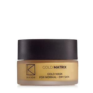 מסכת זהב Gold Matrix לעור רגיל עד יבש 50 מ״ל | Dr Kadir – צילום נוסף של המוצר