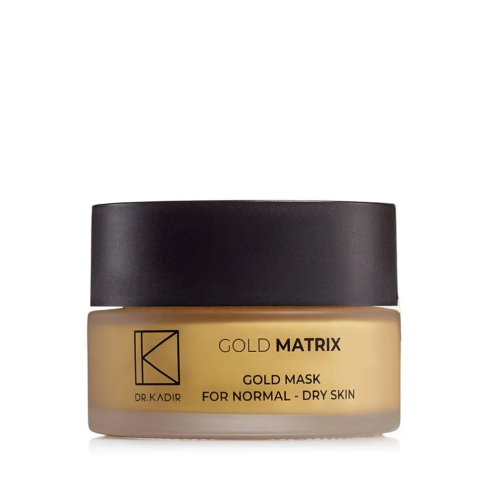 מסכת זהב Gold Matrix לעור רגיל עד יבש 50 מ״ל | Dr Kadir – צילום נוסף של המוצר