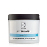 קרם הזנה New Collagen לעור יבש 250 מ״ל | Dr Kadir – אריזת המוצר