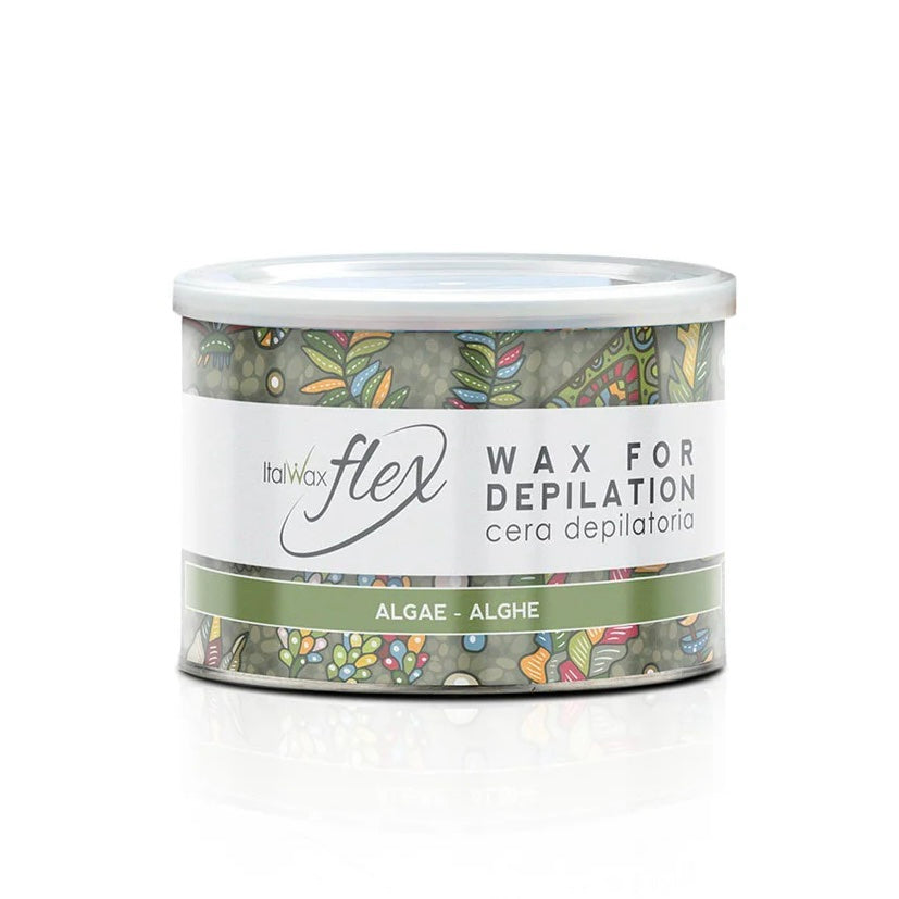שעווה רכה Flex אצות להסרת שיער 400 גרם של ItalWax – אריזת המוצר