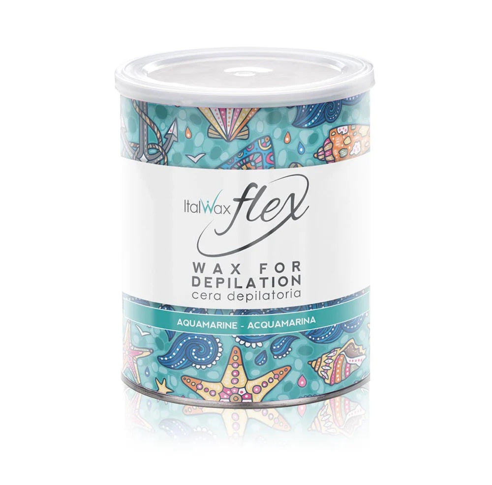 שעווה רכה Flex אוקיינוס להסרת שיער 800 גרם של ItalWax – אריזת המוצר