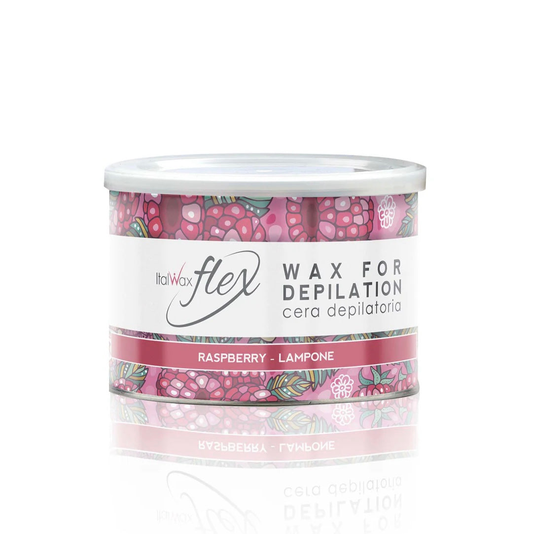 שעווה רכה Flex שמן ורדים להסרת שיער 400 גרם של ItalWax – אריזת המוצר