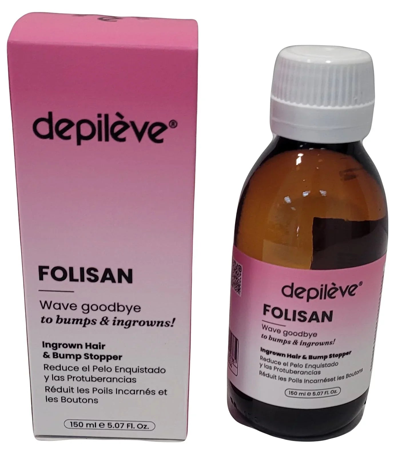 Folisan לטיפוח נגד שערות חודרניות 150 מ״ל | Depileve – תמונת אריזת המוצר