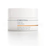 קרם יום Hydra-Protective SPF 25 Forever Young ‏50 מ״ל | Christina – תמונת אריזת המוצר