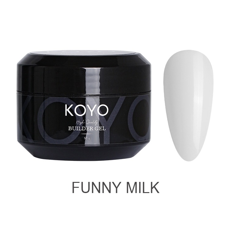 Koyo - Строительный гель KOYO 50 мл Funny Milk