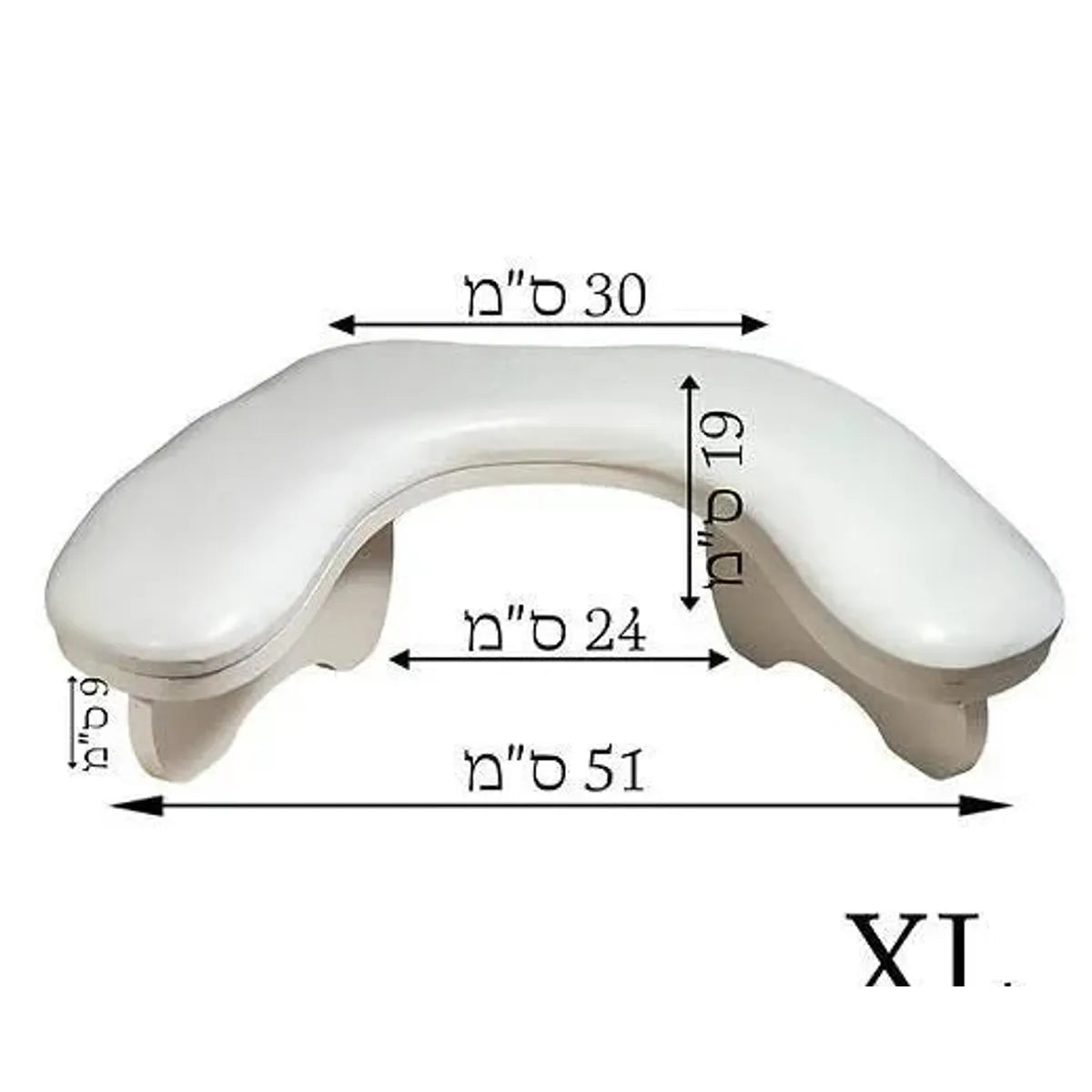 ג'לו כרית אורטופדית XL - לבן | Gello – תמונה נוספת 3