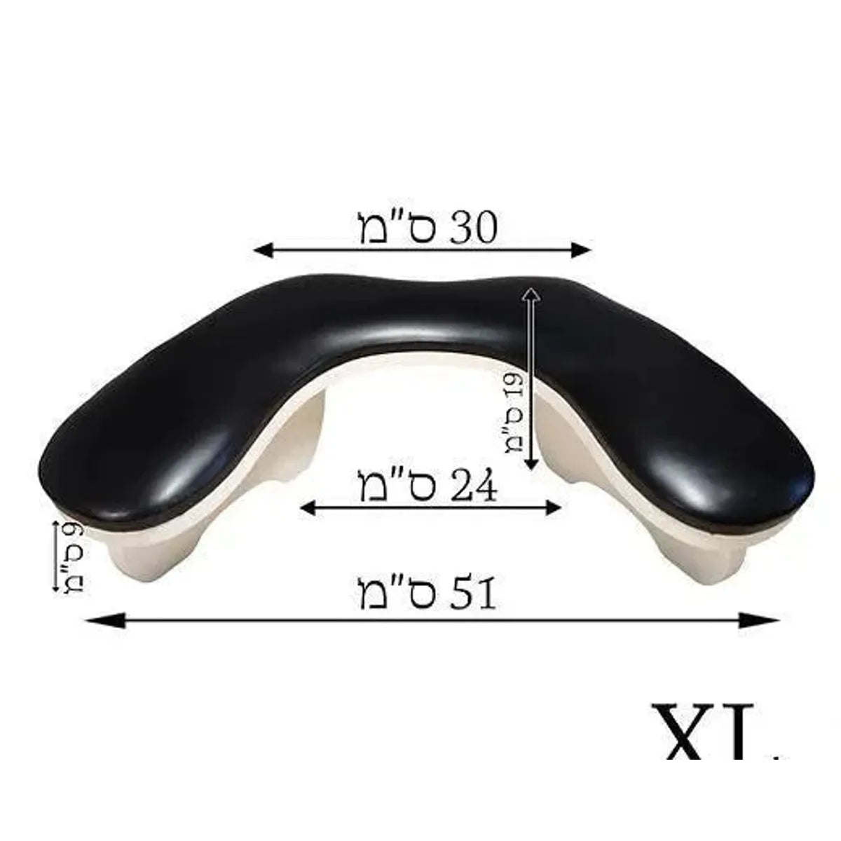 ג'לו כרית אורטופדית XL - שחור | Gello – תמונת המוצר