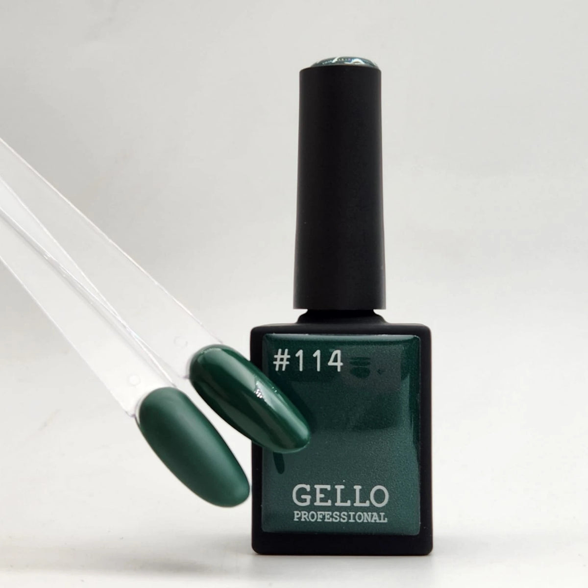 לק ג'ל ג'לו צבע ירוק בקבוק GELLO #114