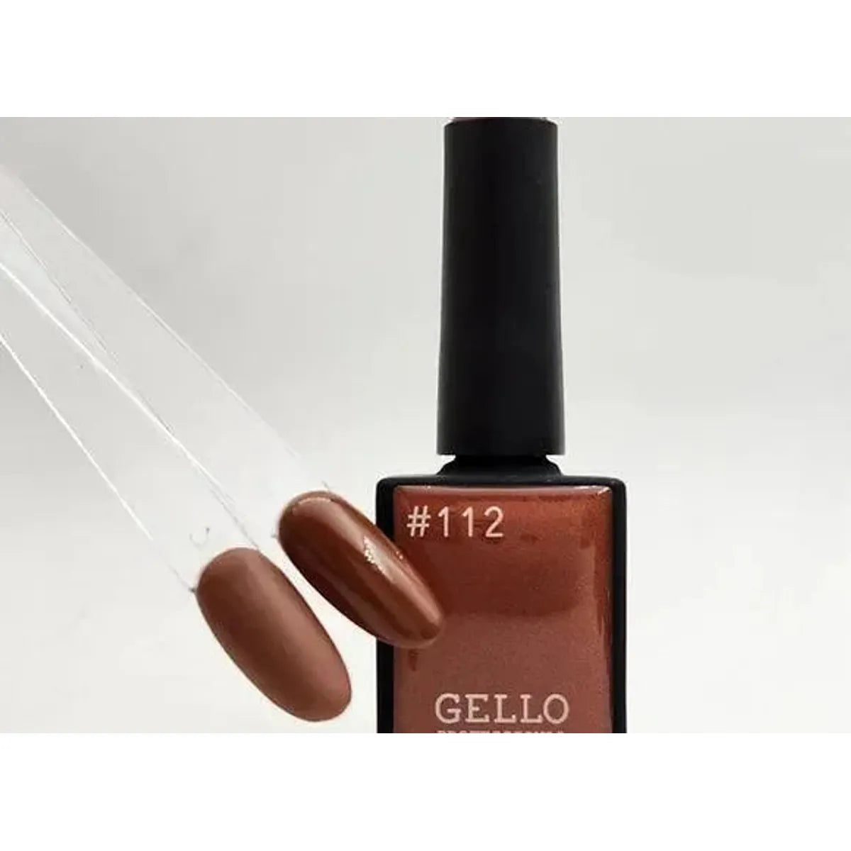 ג'לו לק ג'ל חום כהה – גוון 112 | Gello – תמונת המוצר