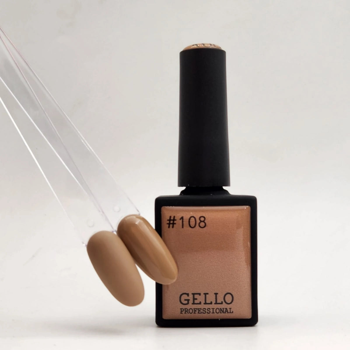 לק ג'ל ג'לו צבע גוף חום בהירGELLO  #108
