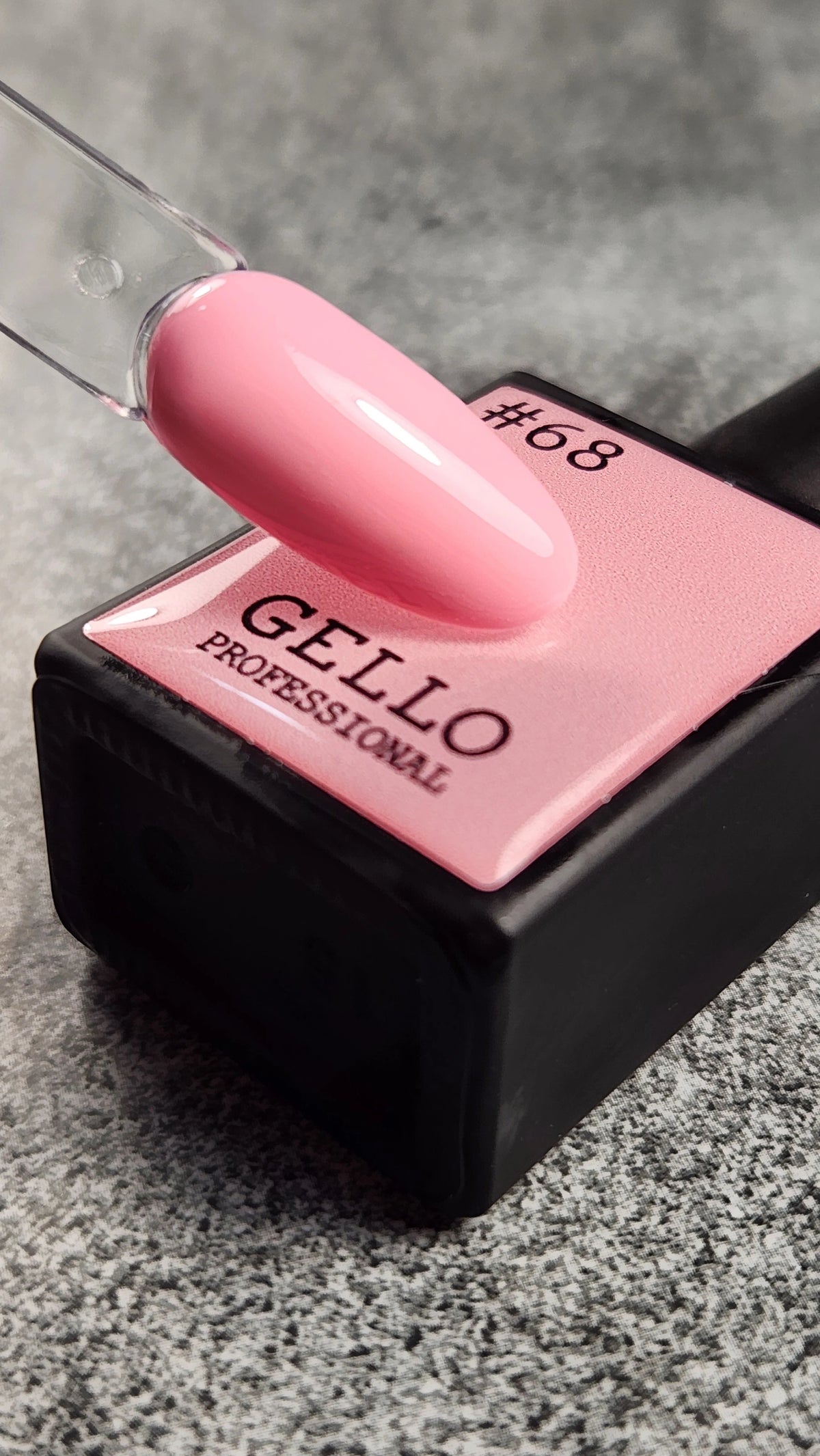לק ג'ל ג'לו צבע ורוד GELLO #68