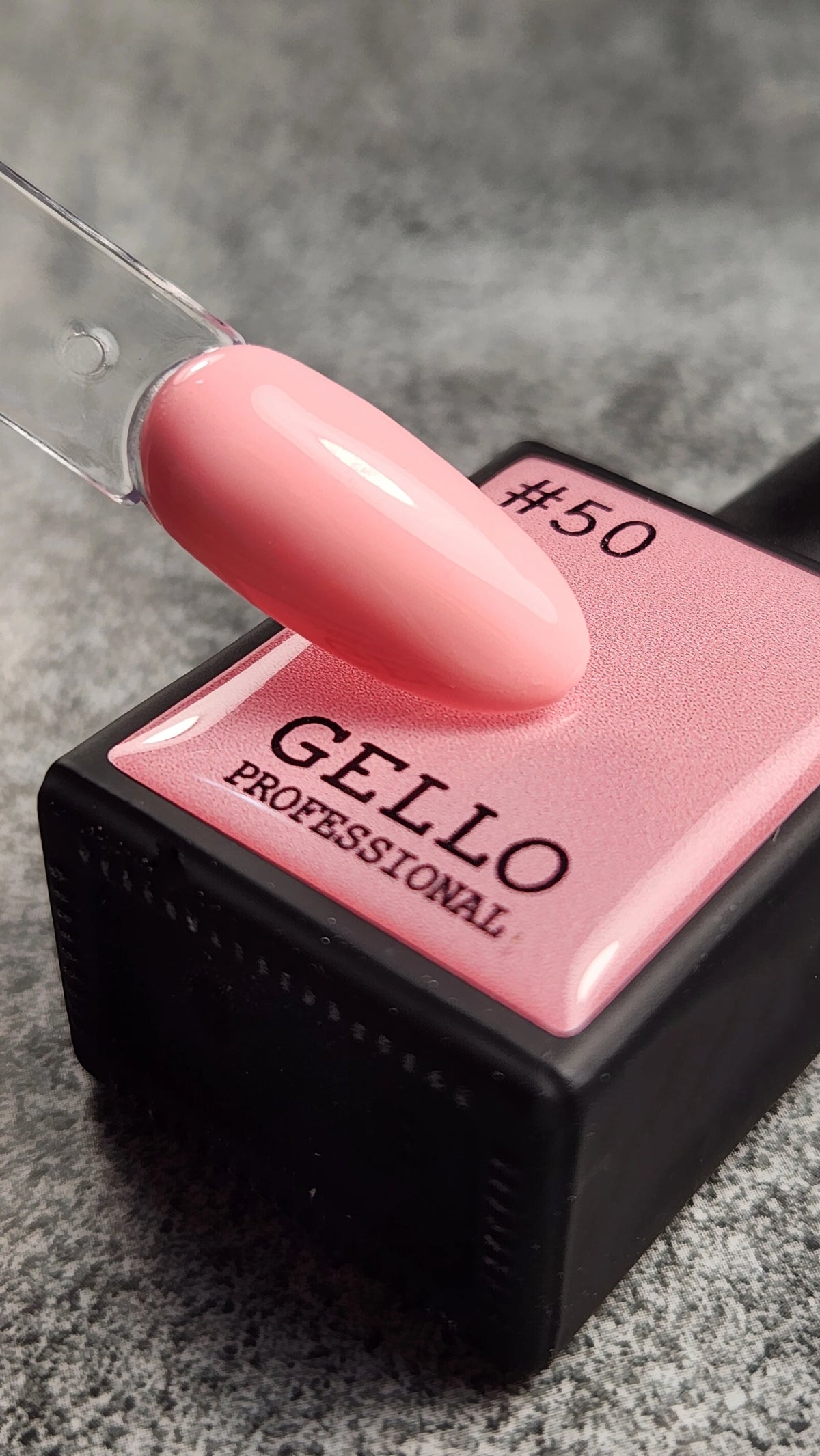 לק ג'ל ג'לו צבע ורוד בייבי אטום GELLO #50