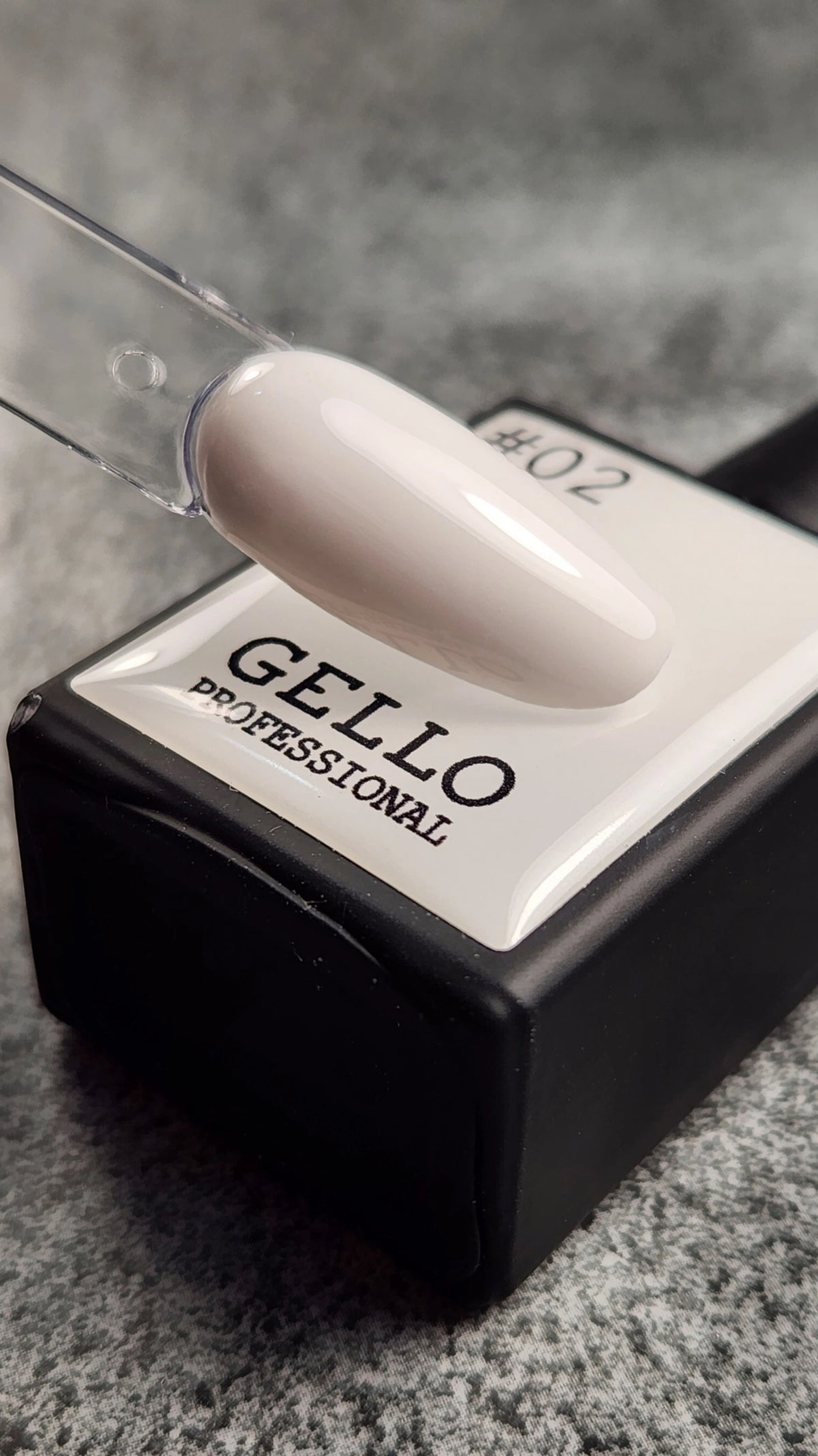 לק ג'ל ג'לו צבע לבן טיפקס GELLO #02