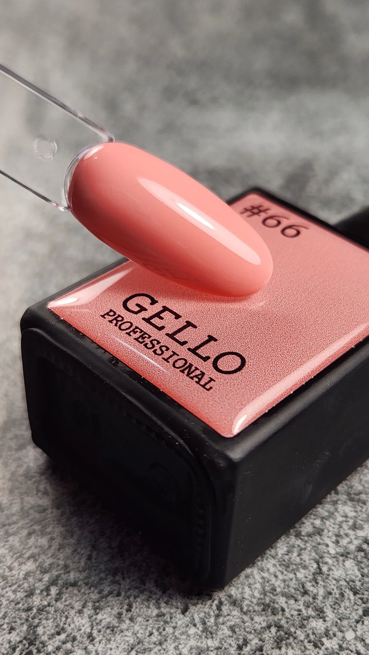 לק ג'ל ג'לו צבע ורוד GELLO #66