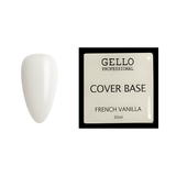 קאבר בייס FRENCH VANILLA לחיזוק ובניית הציפורן 30 מ״ל | Gello – תמונת המוצר