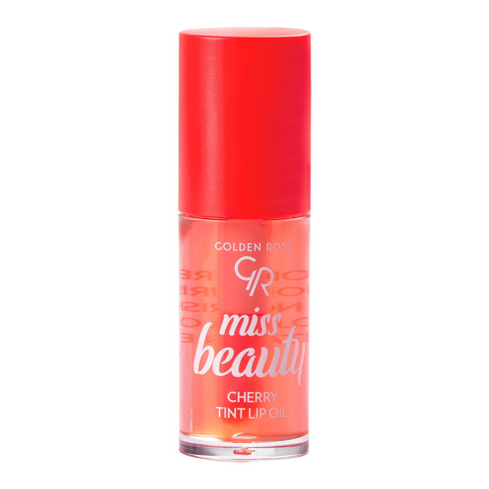מיס ביוטי שמן לשפתיים TINT LIP OIL CHERRY של Golden Rose - תמונה 1