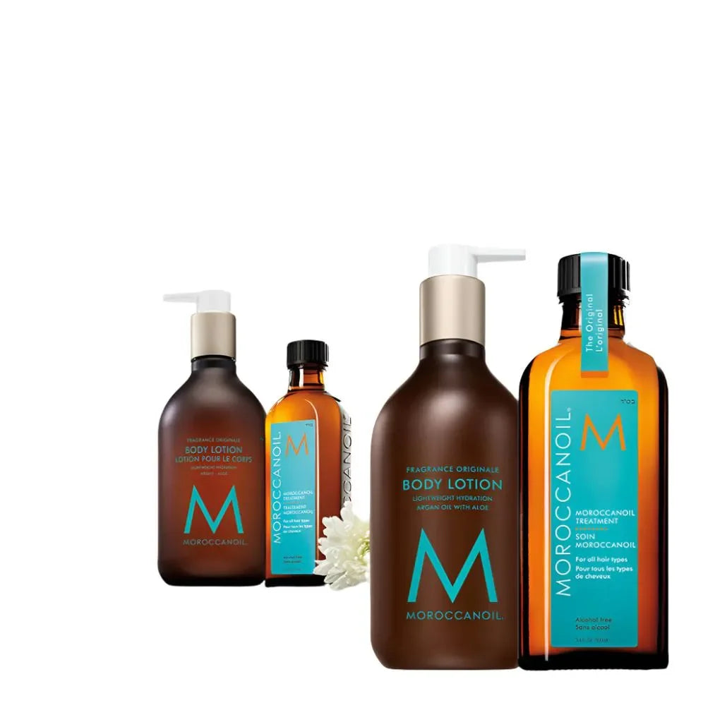 מארז חלומי לשיער ולגוף מבית Moroccanoil – תמונה 1