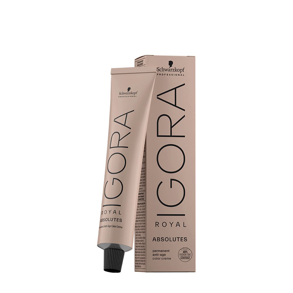 צבע לשיער IGORA ROYAL Absolutes לכיסוי שיער שיבה 60 מ״ל | Schwarzkopf